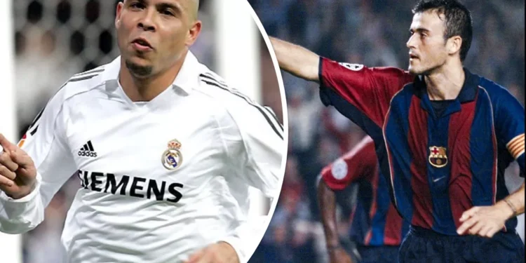 Jugadores que vistieron la camiseta del FC Barcelona y del Real Madrid